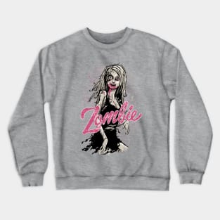 Zombie Girl Crewneck Sweatshirt